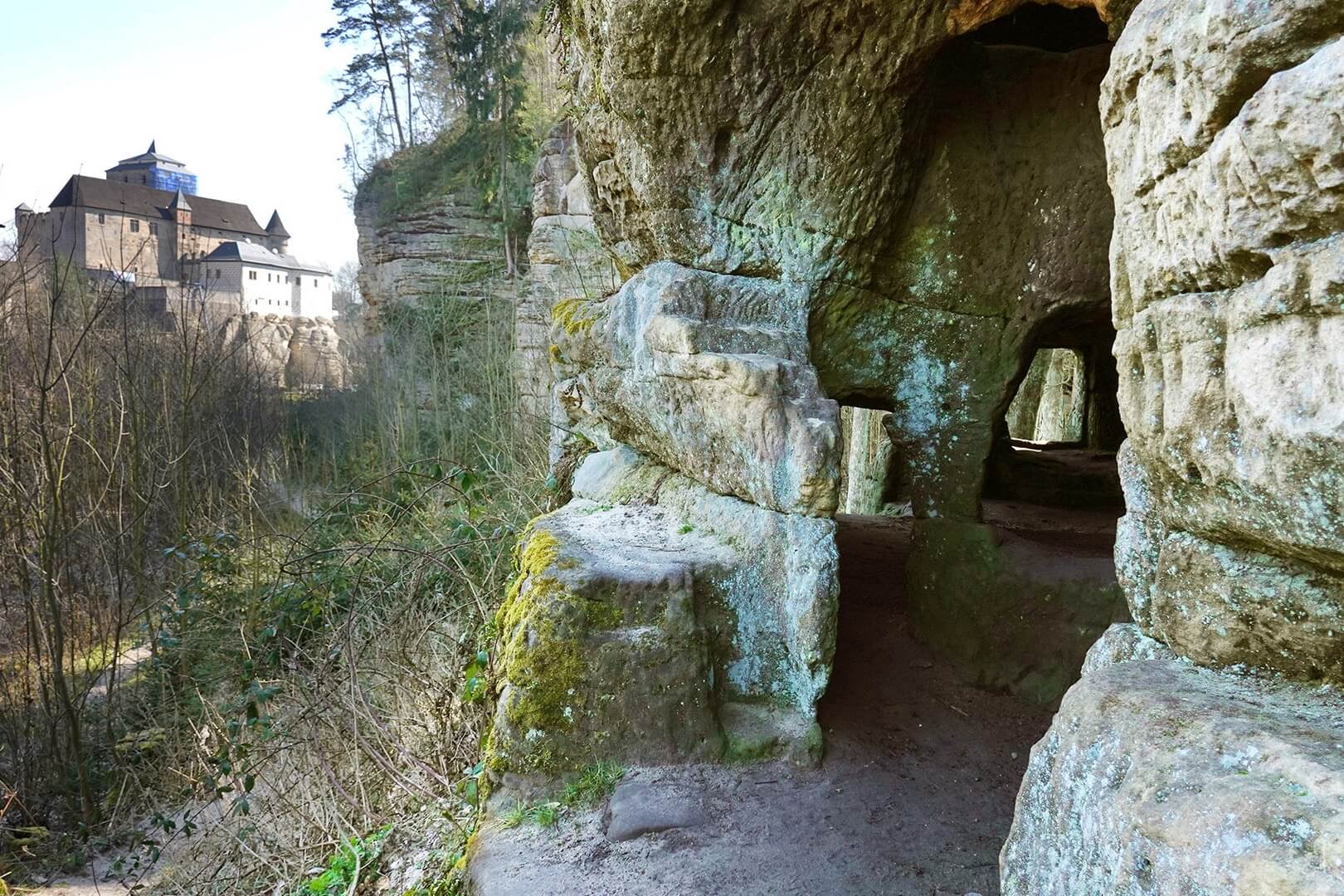 Výlet ke skalnímu obydlí Barušky